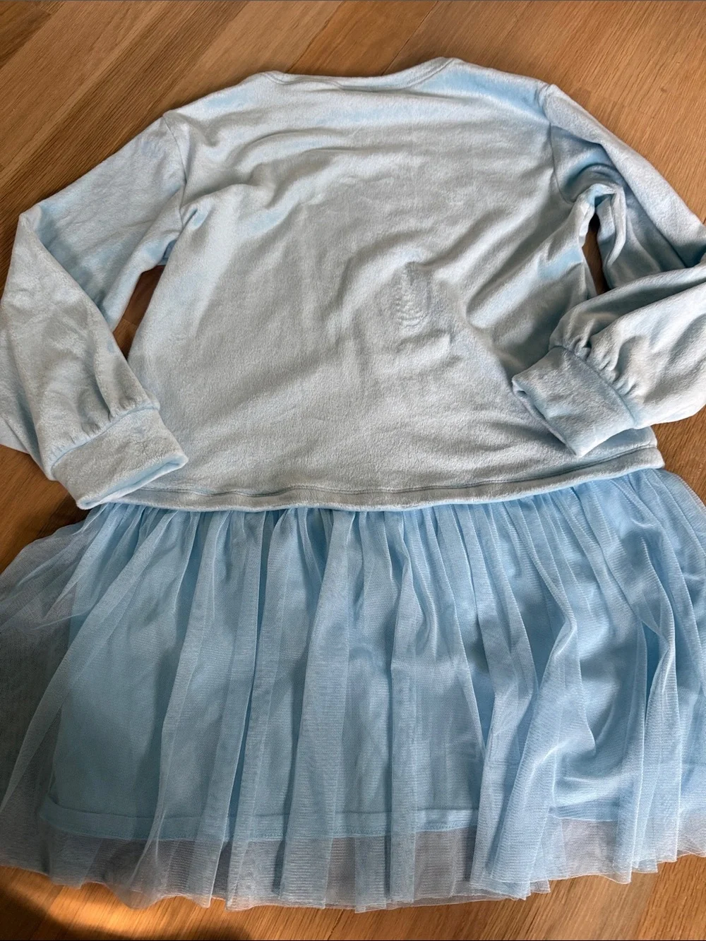 Crewcuts Blue Tulle Skirt Dress